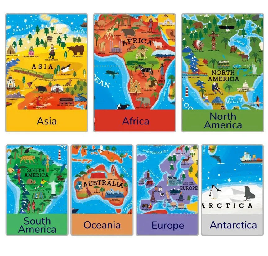 Our World, Portable Gift Puzzle for Kids, 100 Pieces