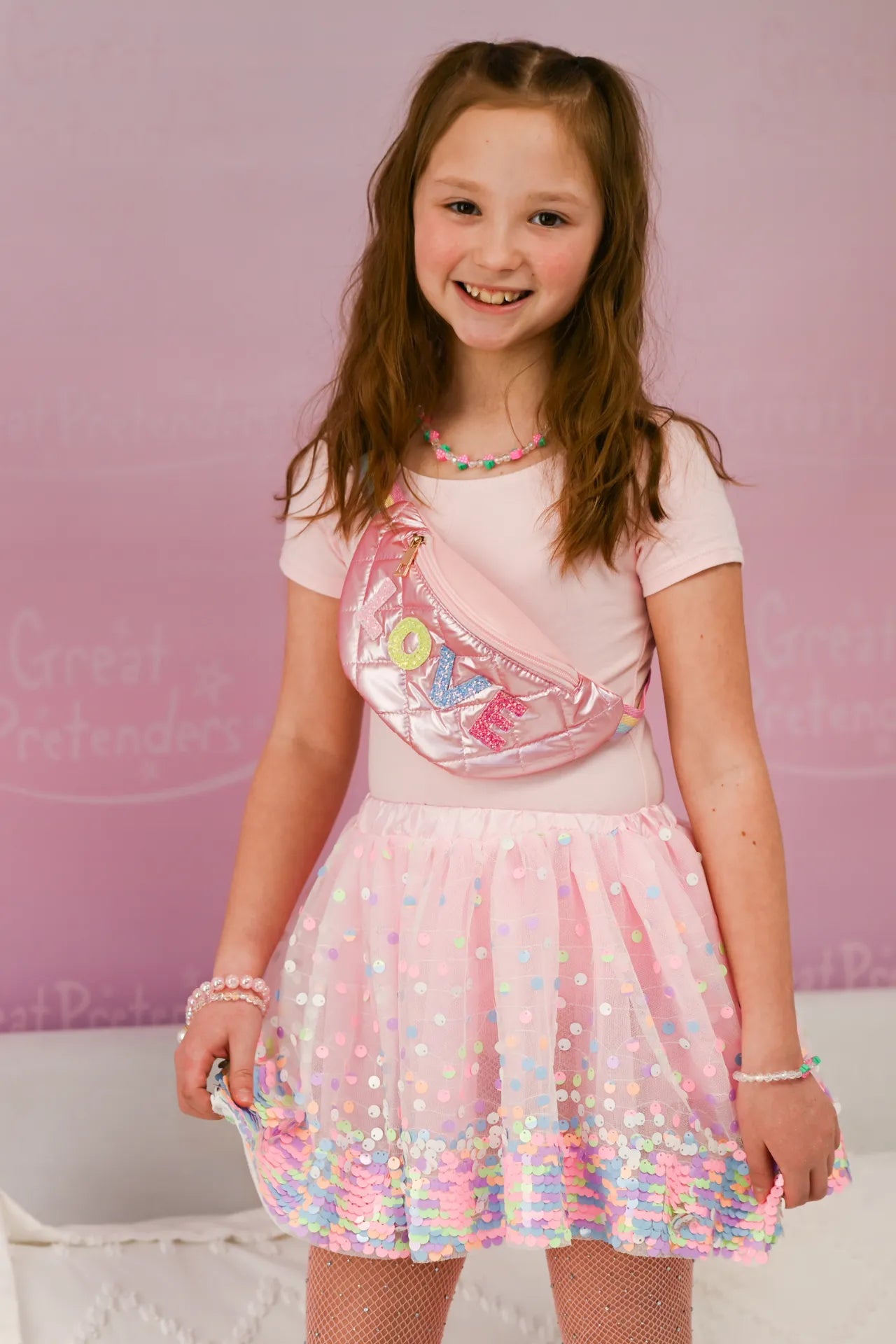 Party Fun, Sequins Skirt For Kids 3+