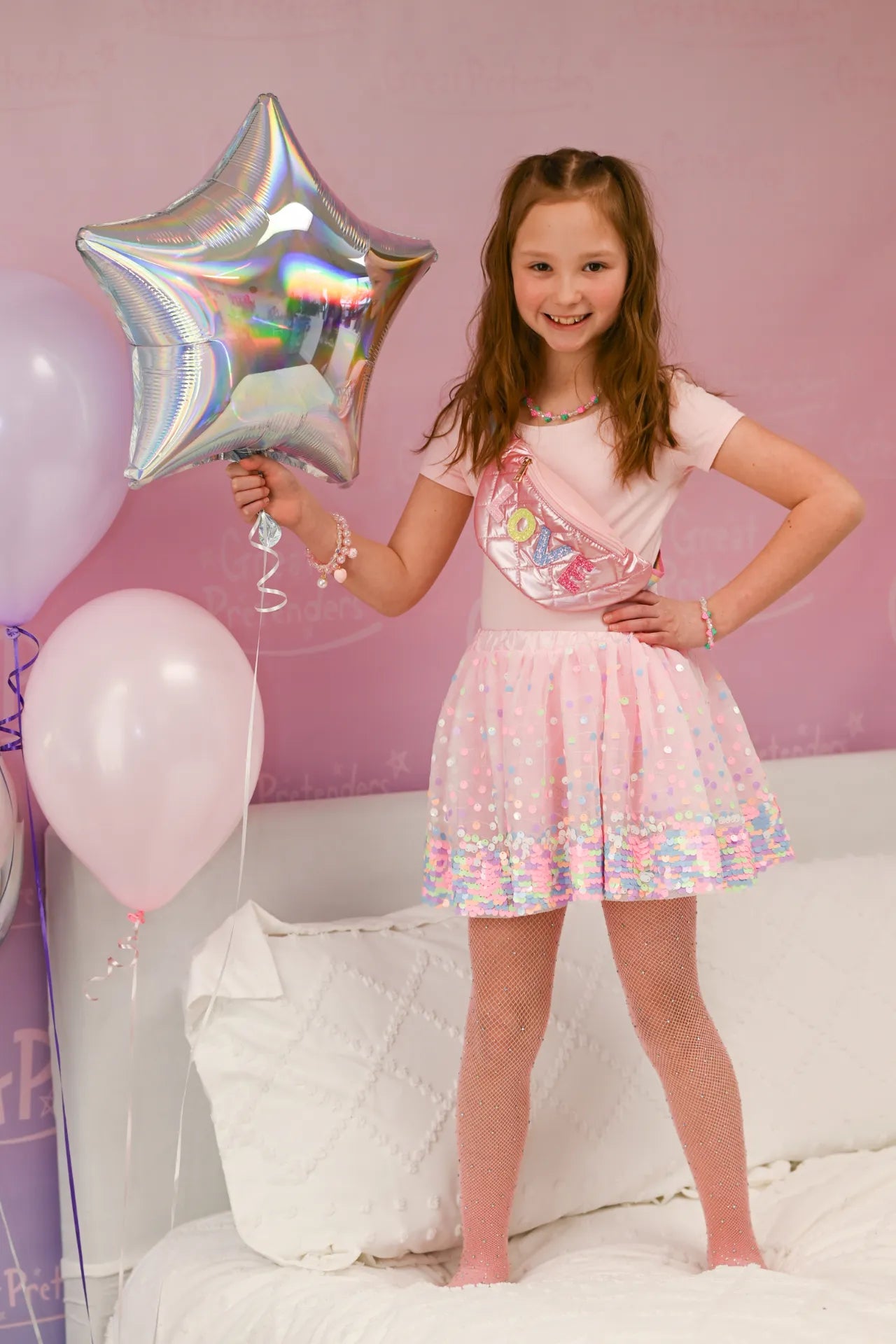 Party Fun, Sequins Skirt For Kids 3+