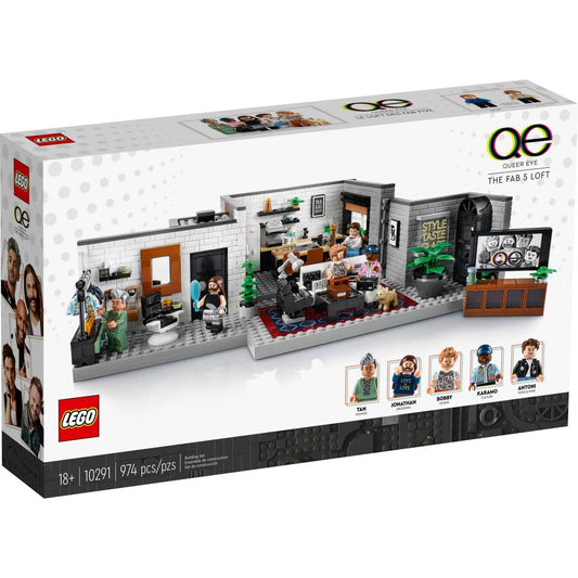 LEGO Icons Queer Eye The Fab 5 Loft 10291