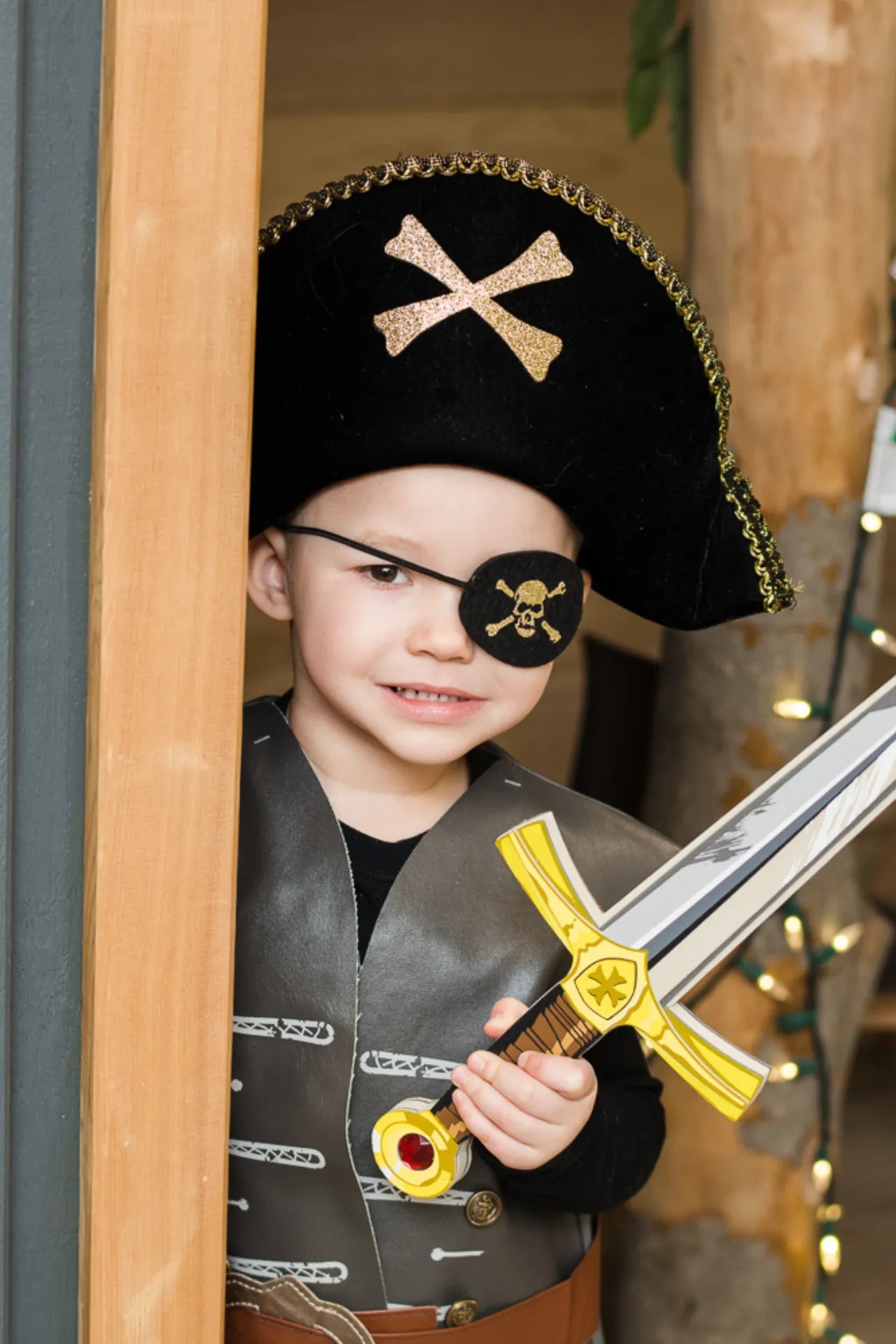 Pirate Eye Patch, Costume Accessory For Kids 3+