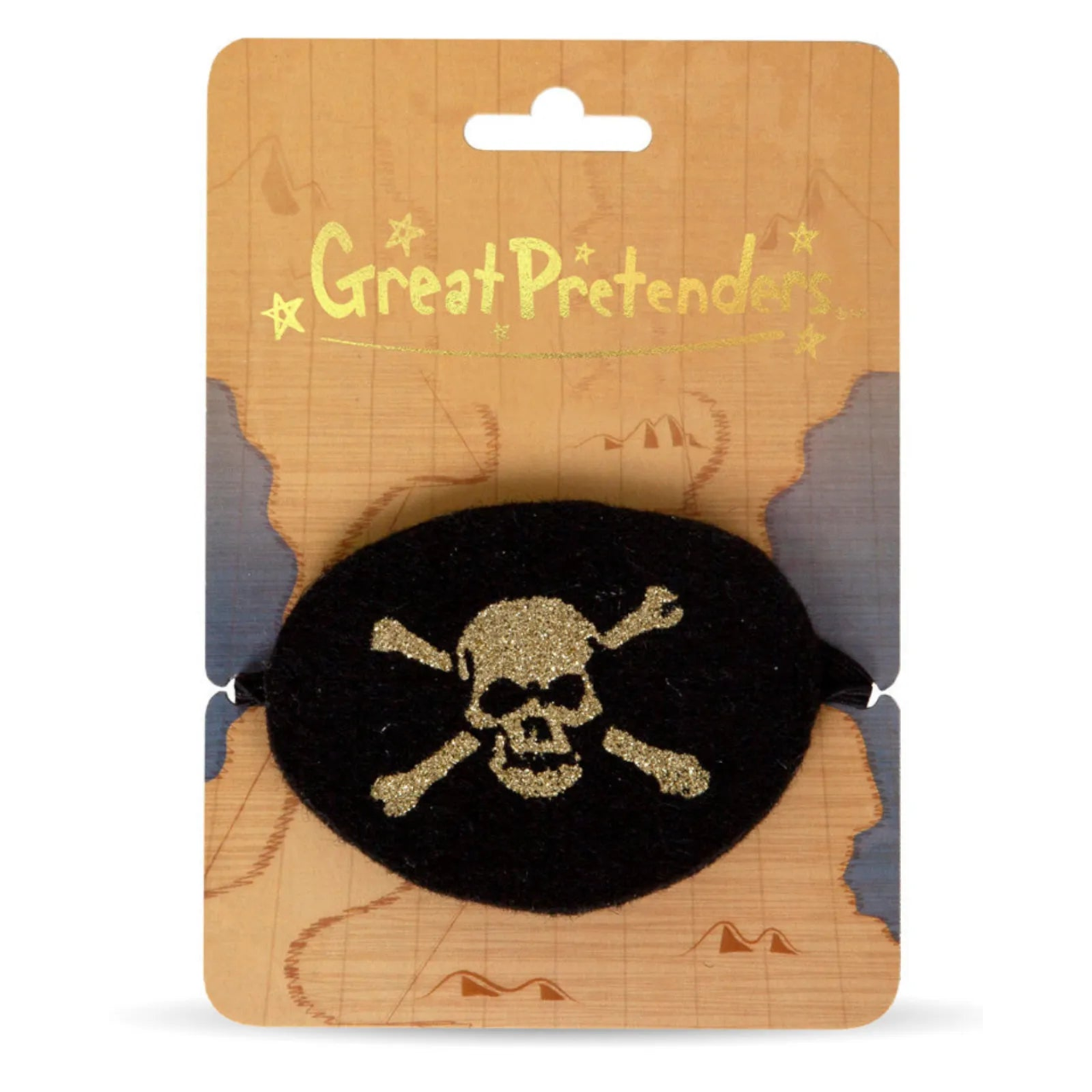 Pirate Eye Patch, Costume Accessory For Kids 3+