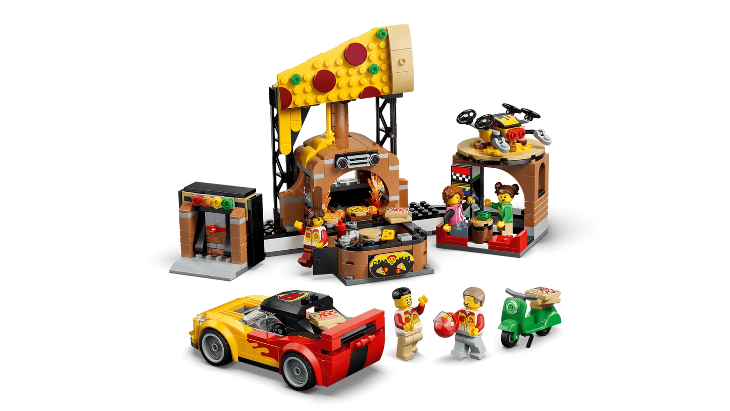 Pizza Delivery Experience with Vehicles 60496, Lego City