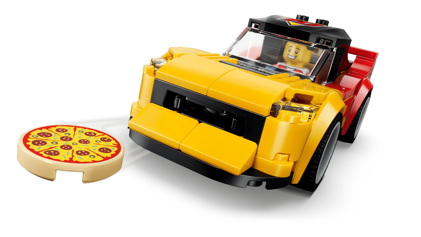 Pizza Delivery Experience with Vehicles 60496, Lego City