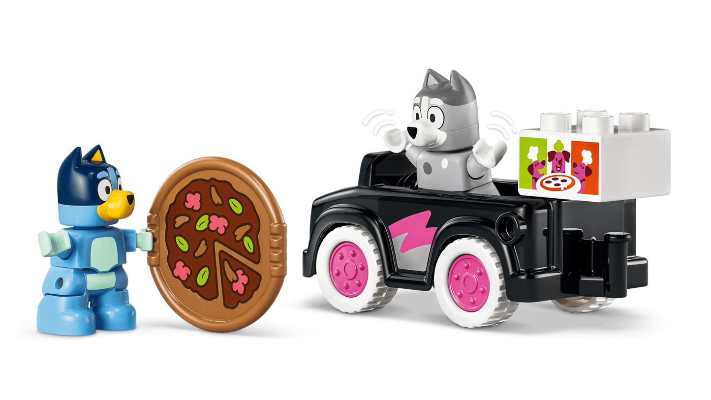 Pizza Girls with Muffin and Bluey 10469, Lego DUPLO