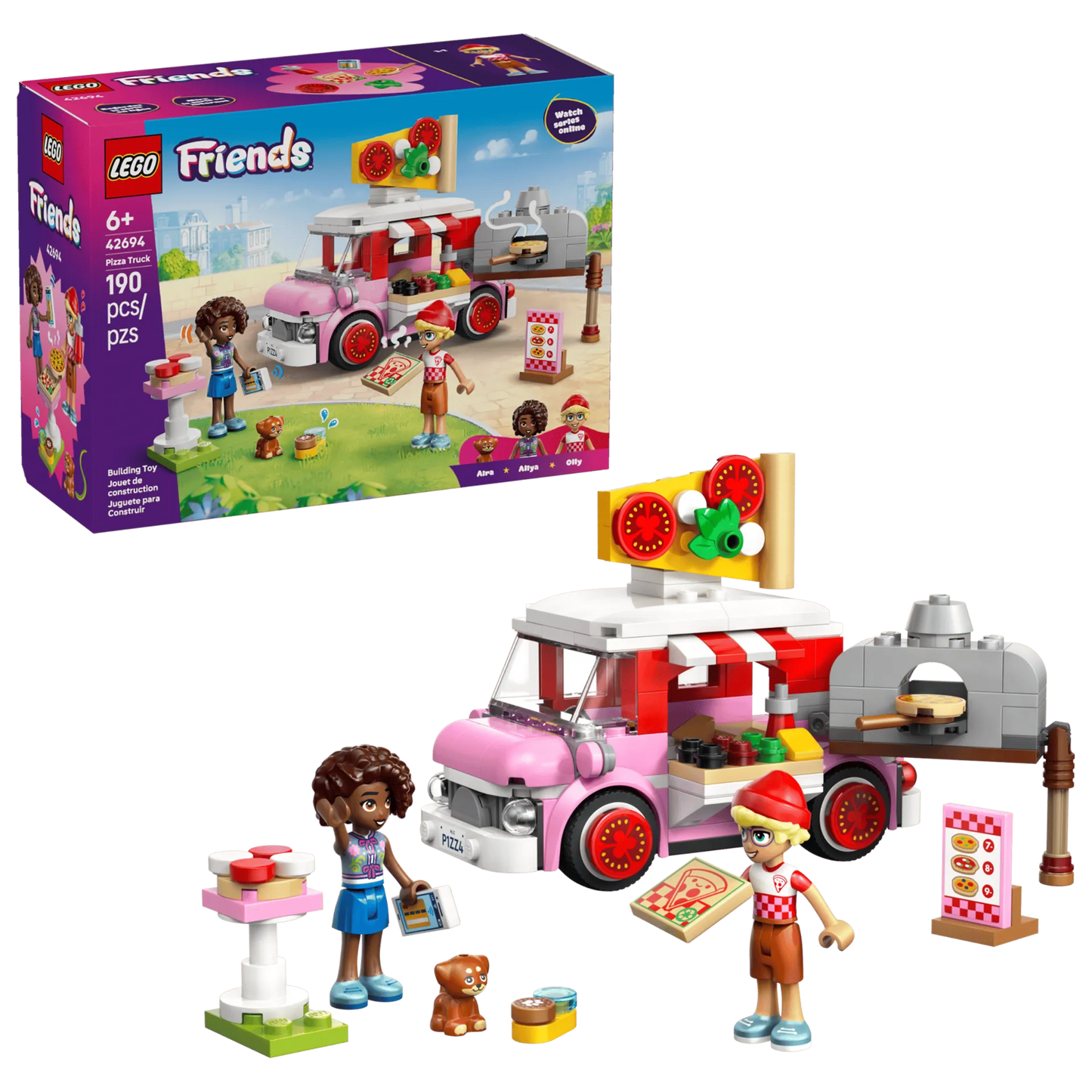 Pizza Truck 42694, Lego Friends