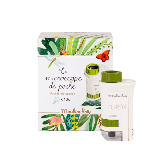 Pocket microscope: Le Jardin du Moulin, Moulin Roty