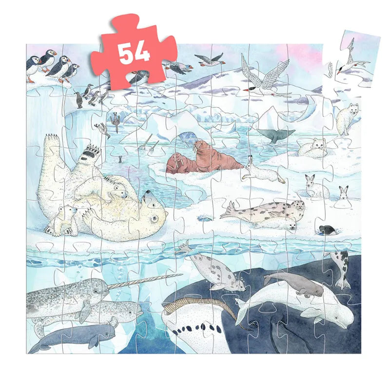Polar Softness, Puzzle For Kids, 54 Pieces