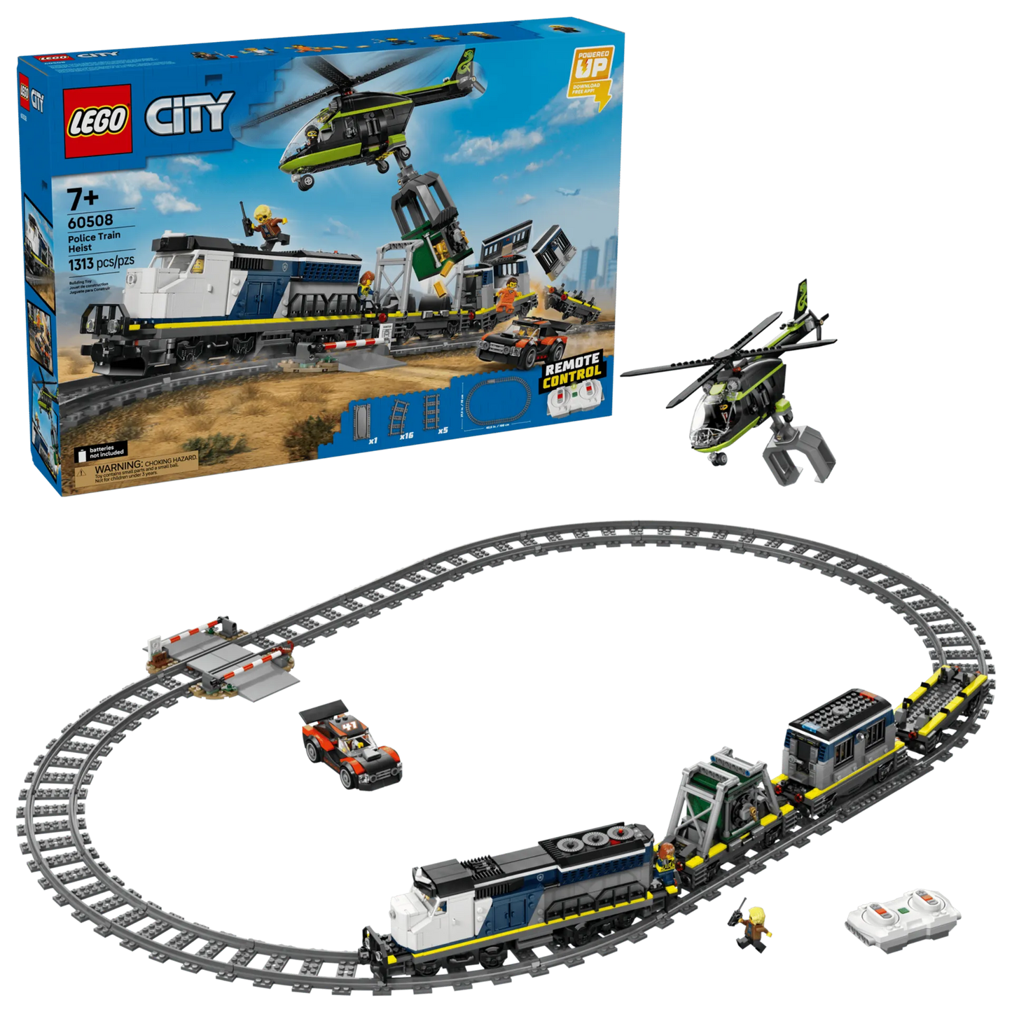 Police Train Heist 60508, Lego City