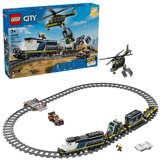 Police Train Heist 60508, Lego City