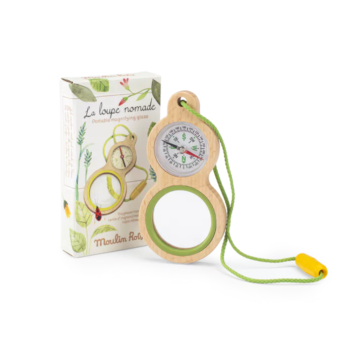 Portable magnifying glass: Le Jardin du Moulin, Moulin Roty