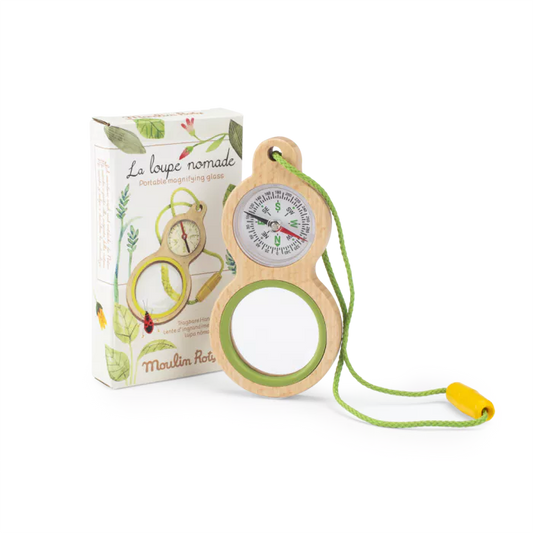 Portable magnifying glass: Le Jardin du Moulin, Moulin Roty