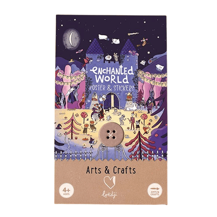 Poster and stickers: Enchanted world? LONDJI