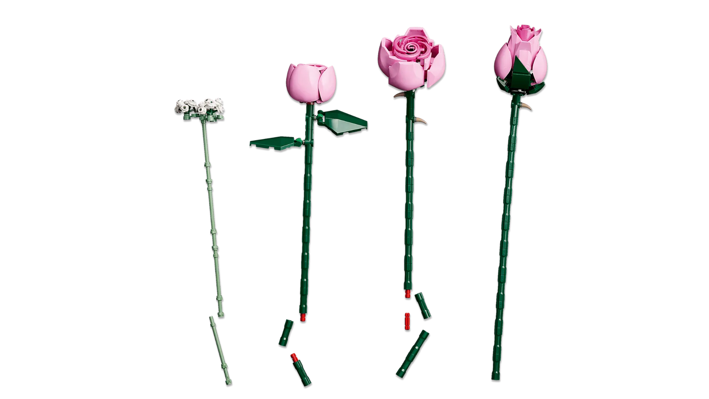 Bouquet of Pink Roses 10374, Lego Botanicals