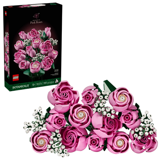 Bouquet of Pink Roses 10374, Lego Botanicals
