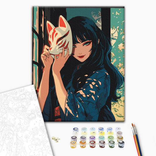 Kitsune Paint by Numbers, Brushme