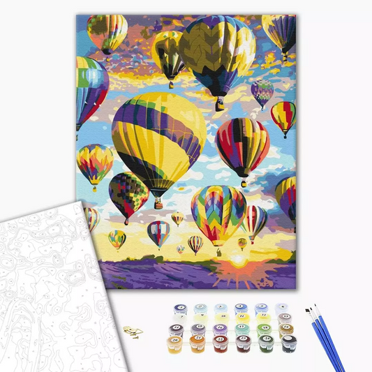 Dreams in the sky Paint by Numbers, Brushme