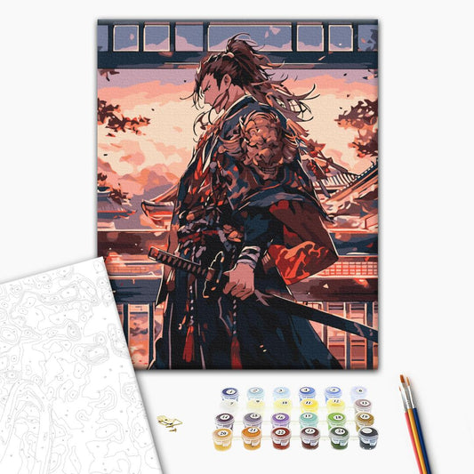 Samurai Paint by Numbers, Brushme