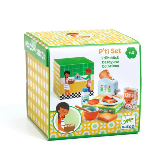 P'ti Set Breakfast, Pretend Play Toy For Kids 4+