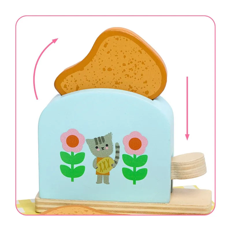 P'ti Set Breakfast, Pretend Play Toy For Kids 4+