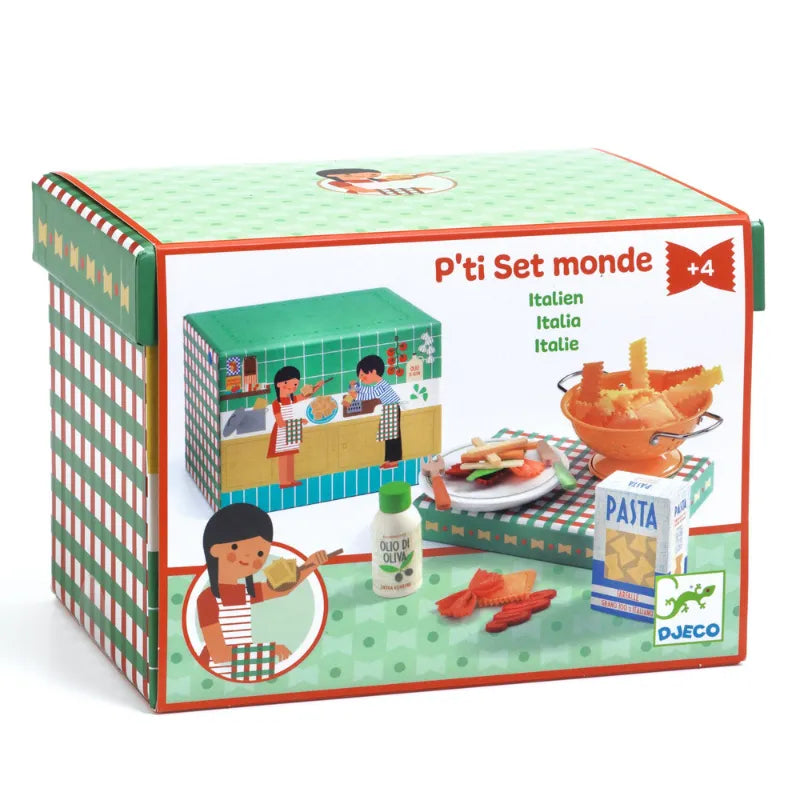 P'ti Set Italy, Pretend Play Toy For Kids 4+
