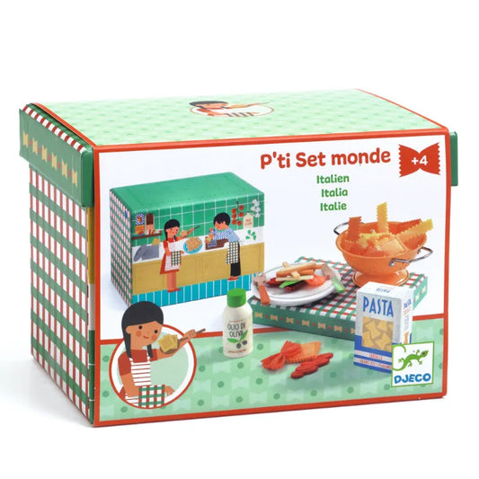 P'ti Set Italy, Pretend Play Toy For Kids 4+