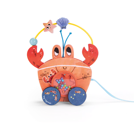 Pull-along crab: Les Aventures de Paulie, Moulin Roty