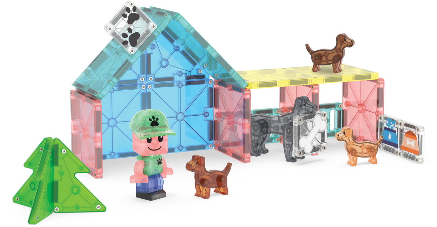 puppy-park-27-set-magna-tiles-magnet-toy-for-baby-babies-kids-child-cyprus-limassol-nicosia
