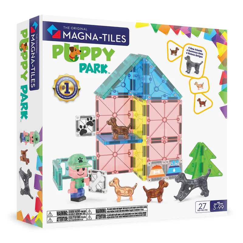 puppy-park-27-set-magna-tiles-magnet-toy-for-baby-babies-kids-child-cyprus-limassol-nicosia
