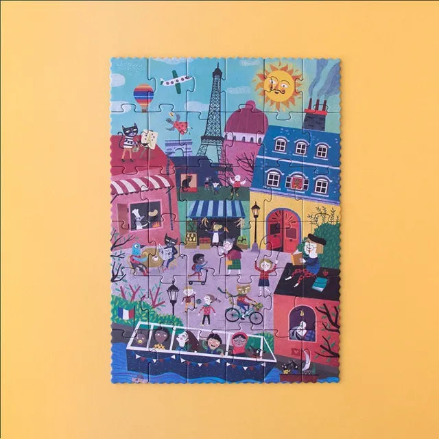 Puzzle 3+: Night & Day in Paris 36 pcs, LONDJI