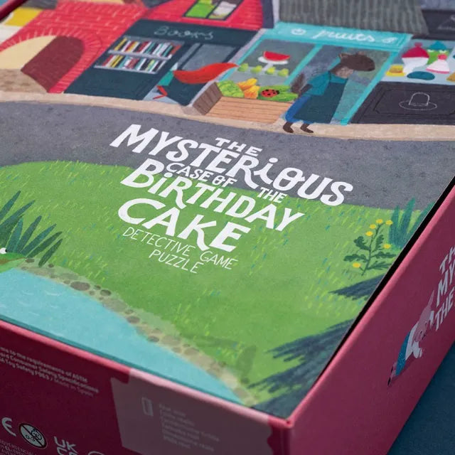 Puzzle and Detective Game 3+: The Mysterious Case of the Birthday Cake 100 pcs, LONDJI