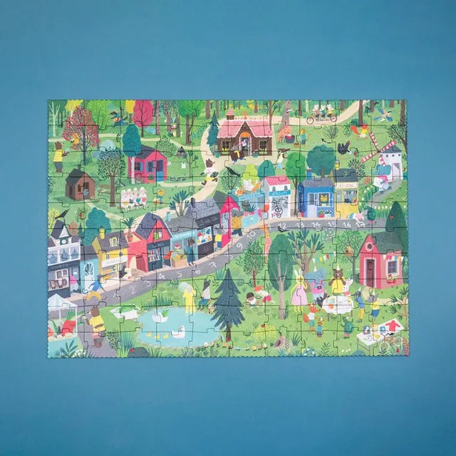 Puzzle and Detective Game 3+: The Mysterious Case of the Birthday Cake 100 pcs, LONDJI