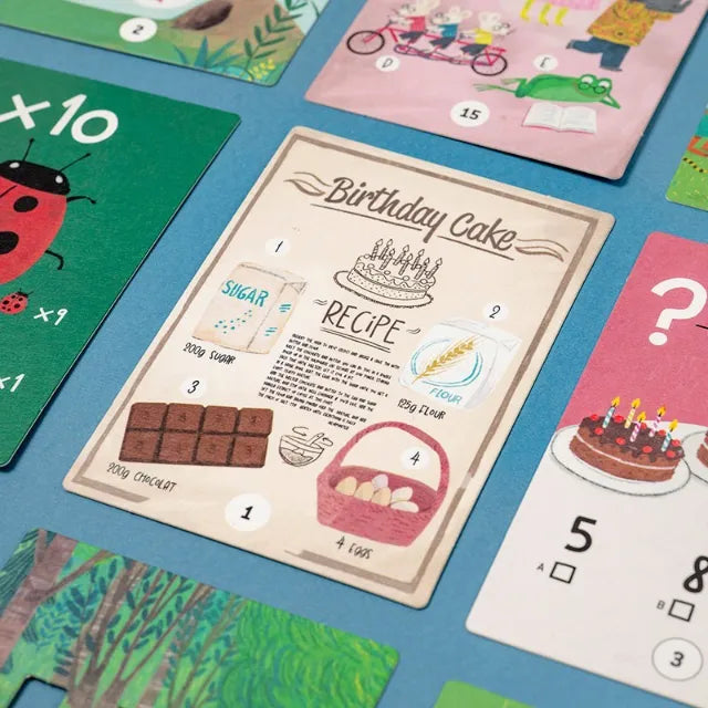 Puzzle and Detective Game 3+: The Mysterious Case of the Birthday Cake 100 pcs, LONDJI