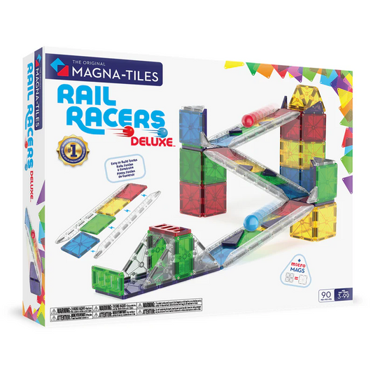 Rail Racers Deluxe 90 Set Magna-Tiles