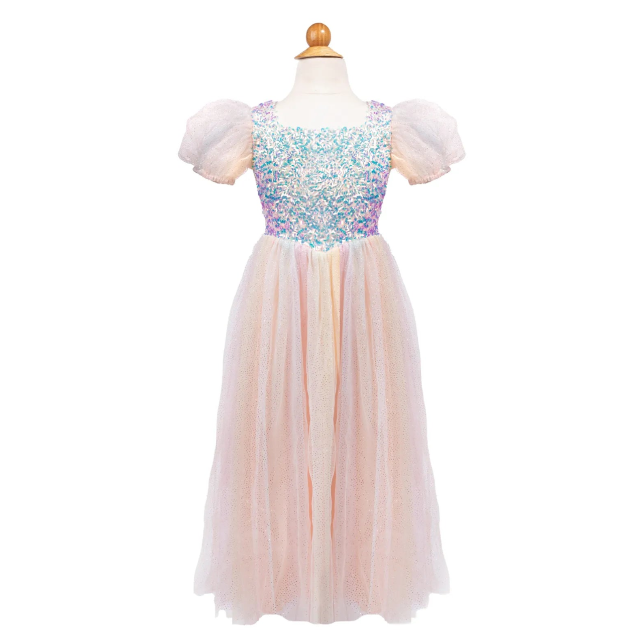 Rainbow Sherbert Sparkle, Dress-Up Costume For Kids 4+