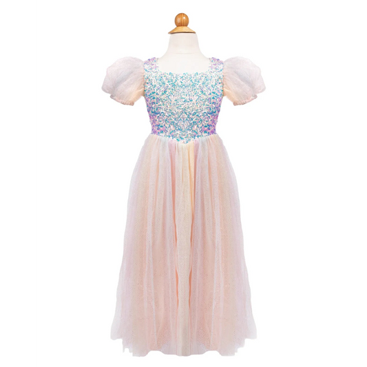 Rainbow Sherbert Sparkle, Dress-Up Costume For Kids 4+