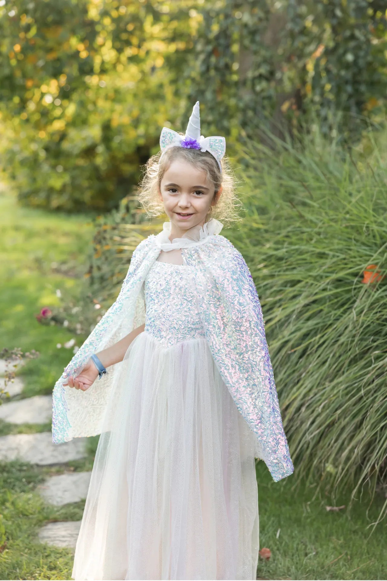 Rainbow Sherbert Sparkle, Dress-Up Costume For Kids 4+