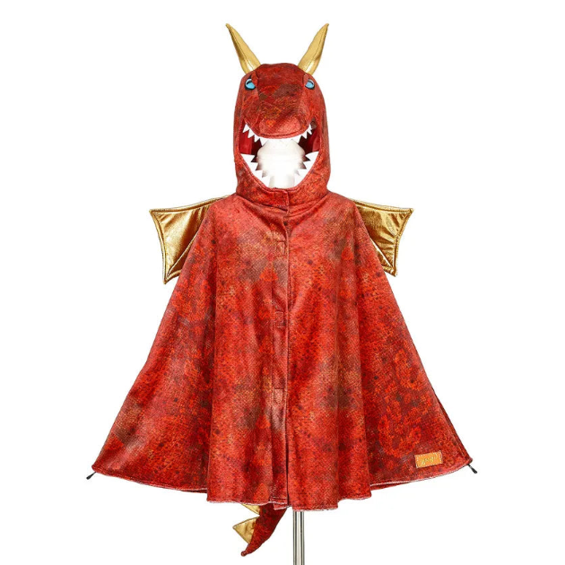 Red Dragon, Cape for Kids 4-7