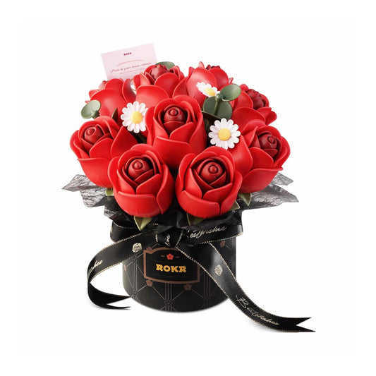 DIY 3D Puzzle: Red Rose Bouquet AF02J, ROKR