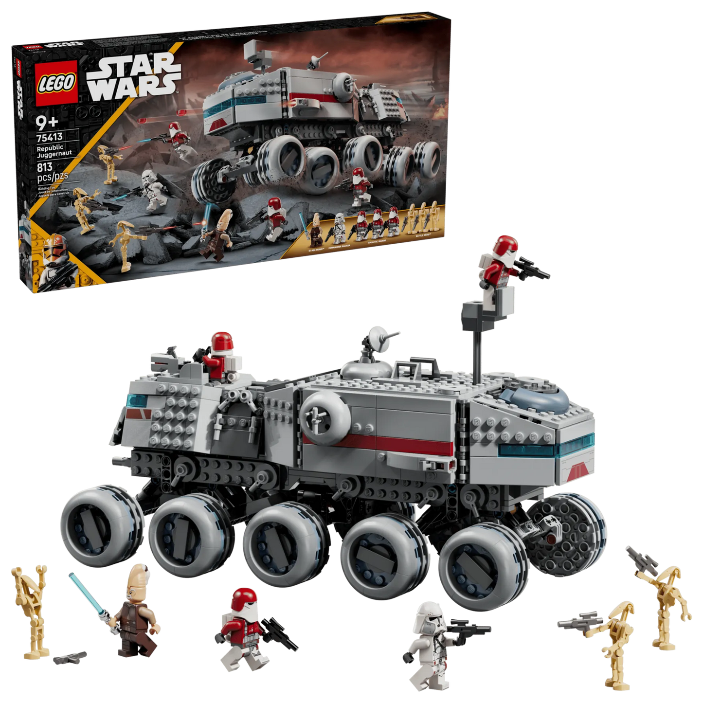 Republic Juggernaut 75413, Lego Star Wars