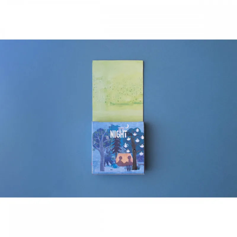 Reversible Pocket Puzzle 3+: Night & Day in the Forest 100 pcs, LONDJI