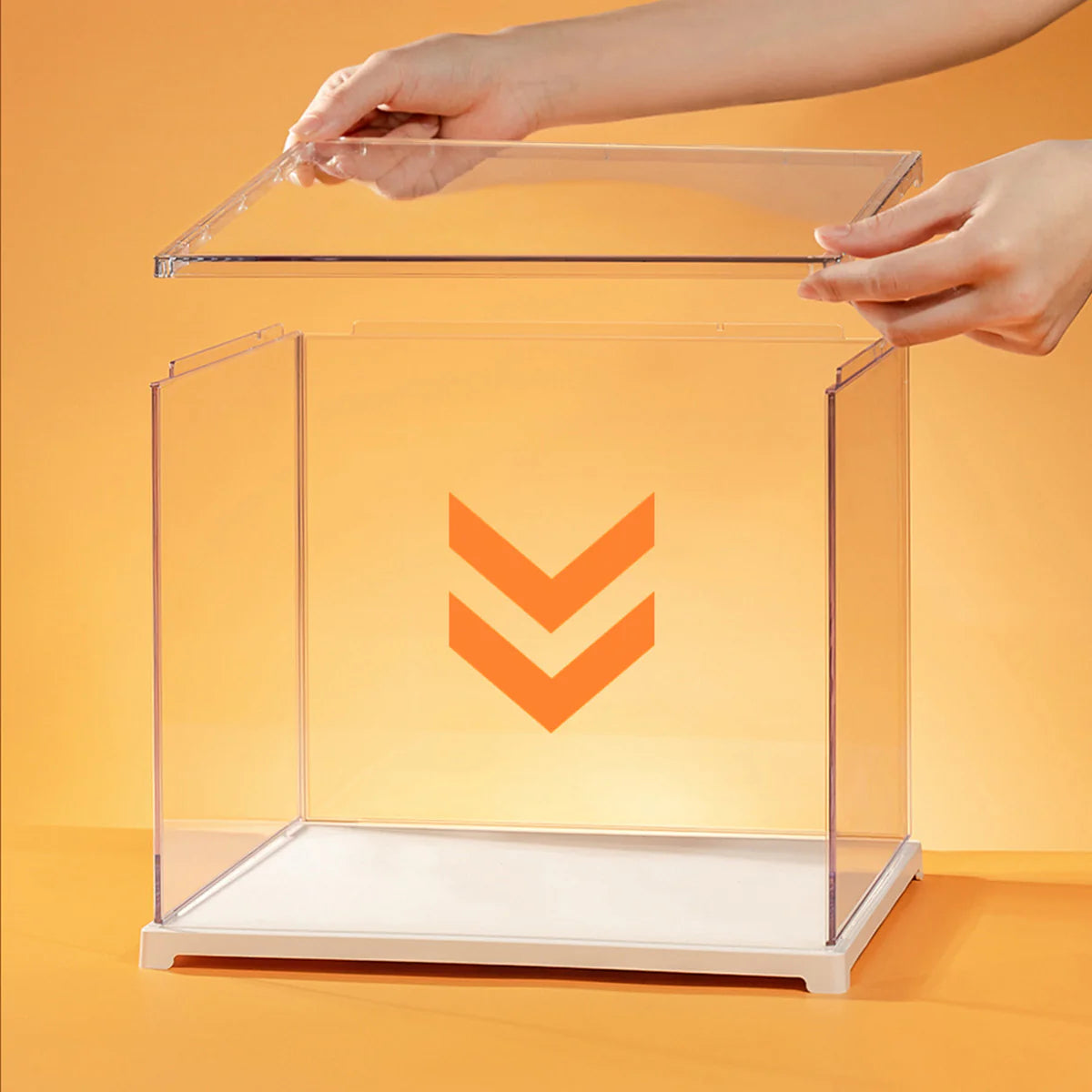 Acrylic Display Box Landscape Size S DF04L, Rolife