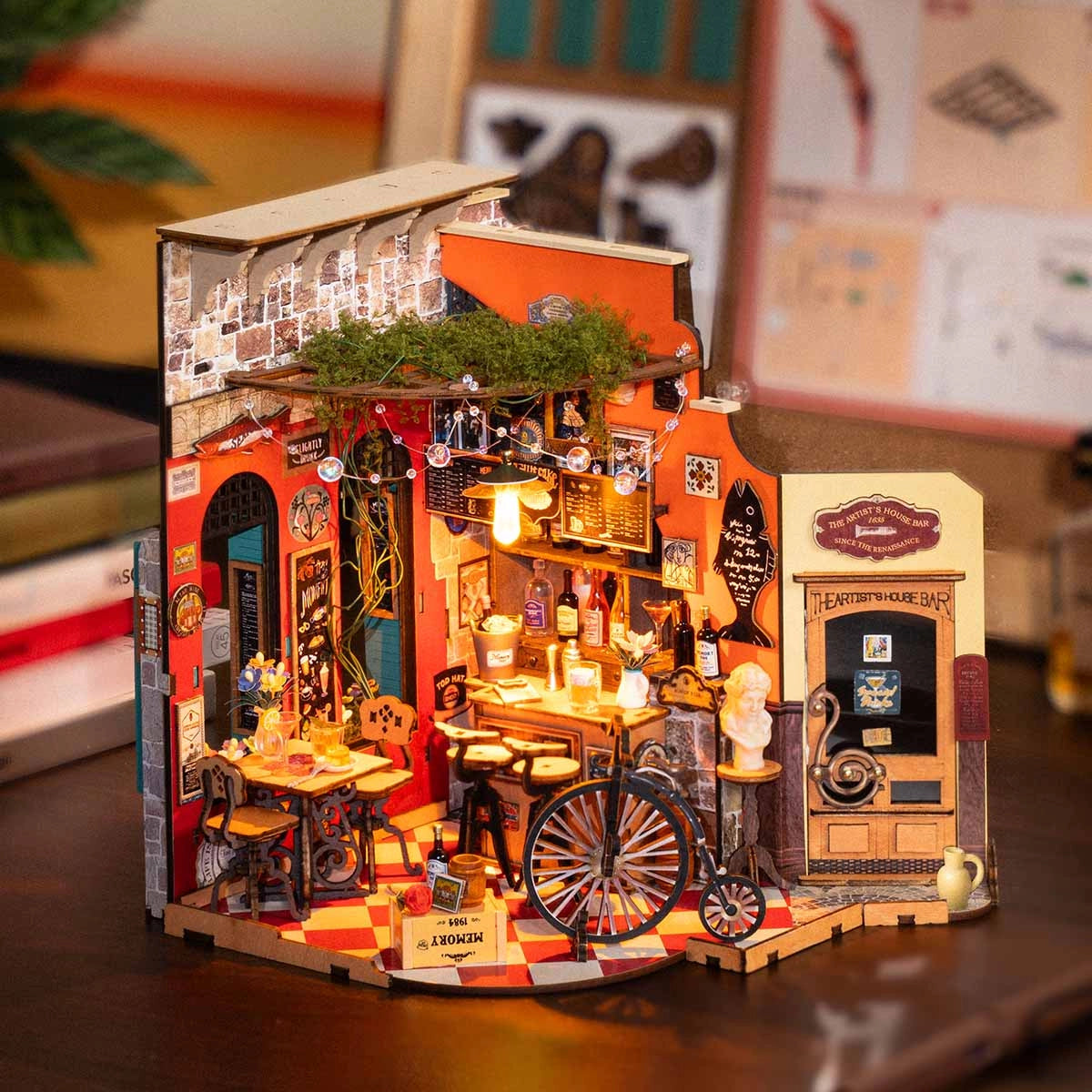 Rolife DIY Miniature House - Cheers Bar & Dining DG173
