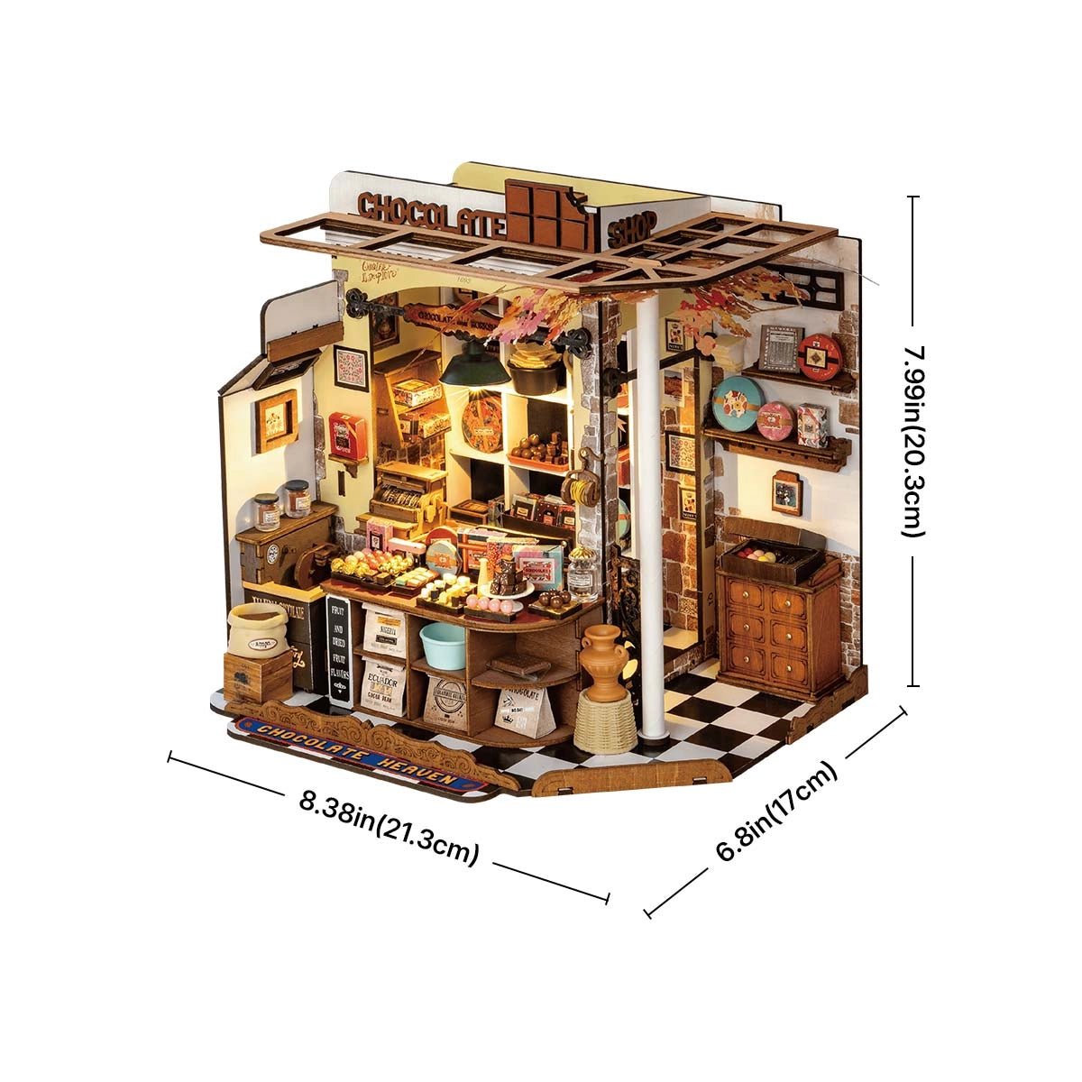 Rolife DIY Miniature House - Henry's Chocolate DG174