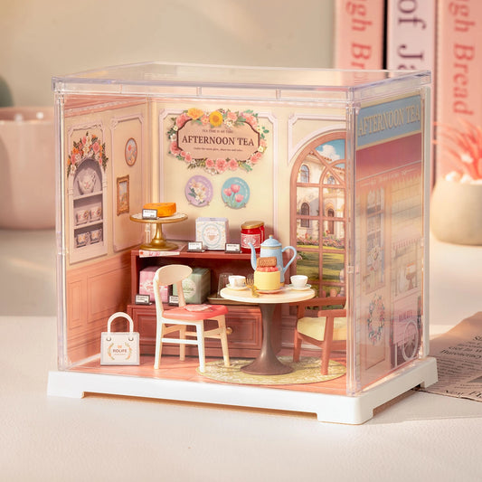 Rolife Mini Super Creator DIY Miniature House - Honey Tea Lounge DWS02B