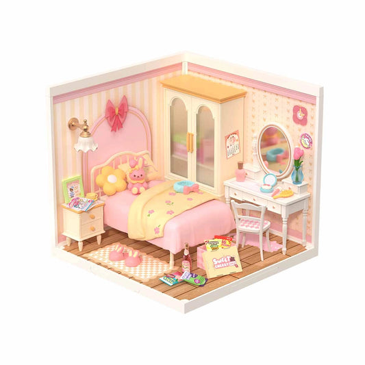Rolife Super Creator Miniature House - Lovely Pink Bedroom DW016