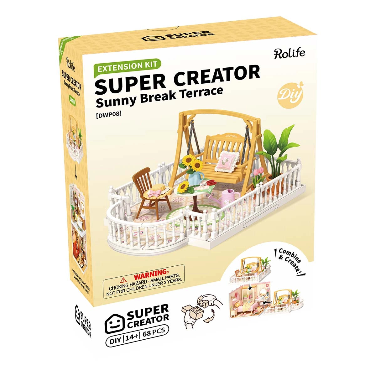 Rolife Super Creator Extension Pack - Sunny Break Terrace DWP08