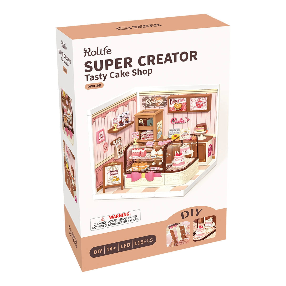 Rolife Super Creator Miniature House - Tasty Cake Shop DW019B