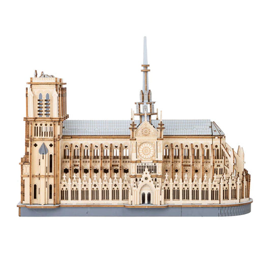 Rowood Paris Cathedral 3D Wooden Puzzle TG511