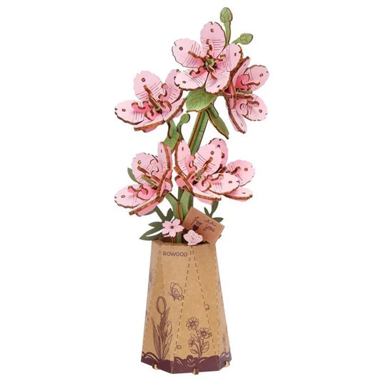 Rowood DIY Wooden Flower Bouquet Sakura TW101